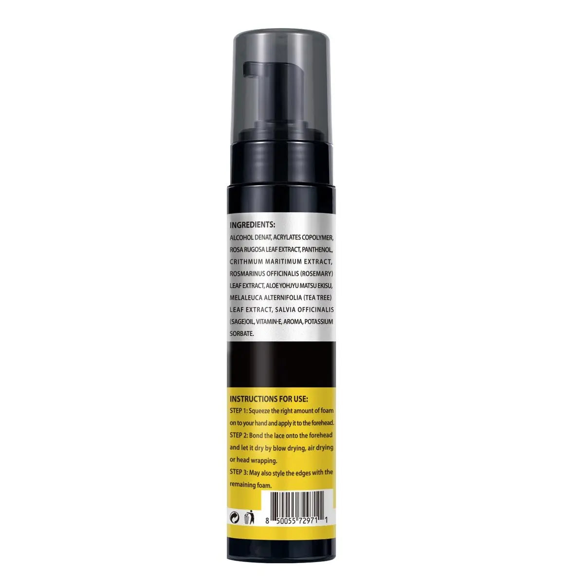 Lace Melting and Holding Mousse – Glue-Less Hair Adhesive for Wigs, Supreme Hold Lace Melt Spray for Closures and Extensions, Wig Melting Mousse Kit (12-Pack) Avelisse