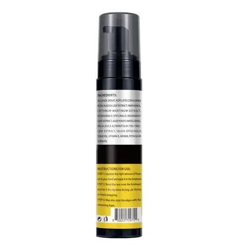 Lace Melting and Holding Mousse – Glue-Less Hair Adhesive for Wigs, Supreme Hold Lace Melt Spray for Closures and Extensions, Wig Melting Mousse Kit (12-Pack) Avelisse