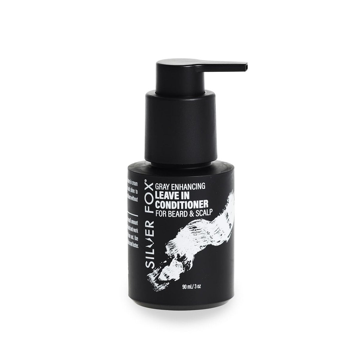 Godefroy Silver Fox Gray Enhancing Beard Brightener - Leave-In Conditioner for Gray & Silver Hair, Moisturizing & Non-Greasy, 3 oz Avelisse