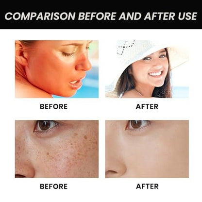 Relief Sun Rice Sunscreen SPF50+ PA++++ - Korean Formula Face Sunscreen for All Skin Types, 1.69 Fl Oz
