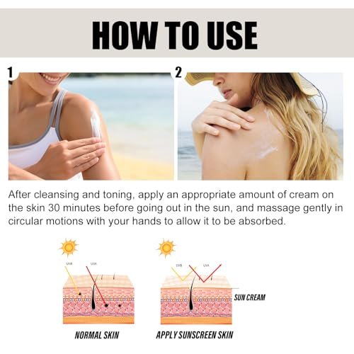 Relief Sun Rice Sunscreen SPF50+ PA++++ - Korean Formula Face Sunscreen for All Skin Types, 1.69 Fl Oz - görsel 8