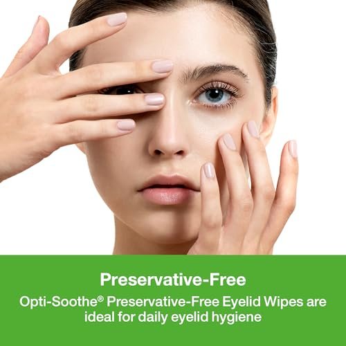 Opti-Soothe Preservative-Free Eyelid Wipes - 30 Moist Towelettes for Daily Eyelid Cleaning - Soothing, Moisturising, Natural Ingredients - görsel 10