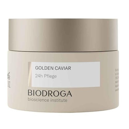 BIODROGA Bioscience Institute Golden Caviar 24h Care 50 ml – Anti-Aging Face Moisturizer with Caviar Extract