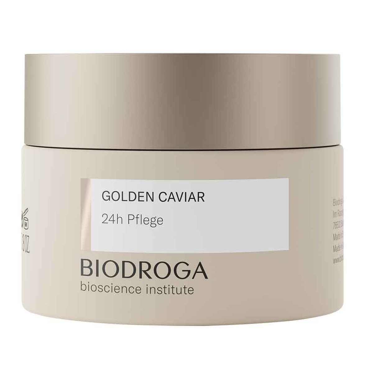 BIODROGA Bioscience Institute Golden Caviar 24h Care 50 ml – Anti-Aging Face Moisturizer with Caviar Extract - görsel 1