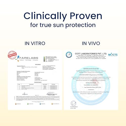 WishCare Vitamin C Sunscreen SPF 50 PA++++ Pure Glow Milk - Oil Free, No White Cast, 50g - görsel 18