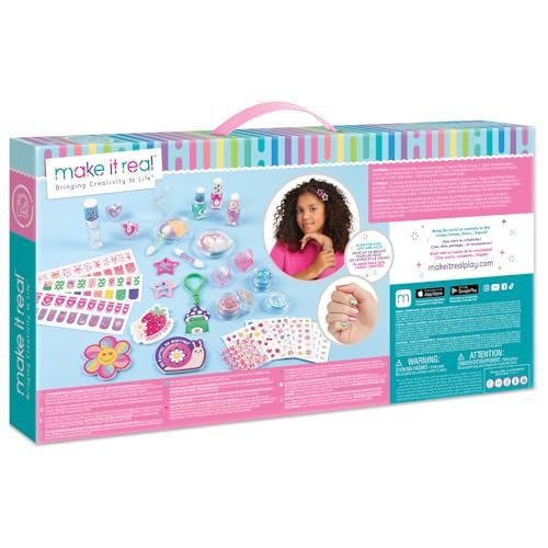 Make It Real Just BeYouTiful! Mega Cosmetic Set - 29-Piece Makeup Collection for Girls & Kids Ages 8+ - görsel 6