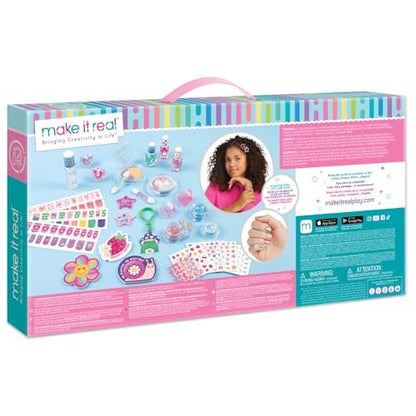 Make It Real Just BeYouTiful! Mega Cosmetic Set - 29-Piece Makeup Collection for Girls & Kids Ages 8+