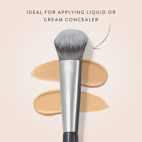 BK Beauty Brushes Angie Hot & Flashy A506 Concealer Brush - Viral Kitten Paw Face Brush for Under-Eye Concealing and Contouring Avelisse