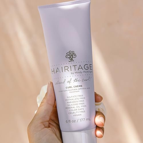 Hairitage Curl Cream + Leave in Conditioner Bundle – Jojoba Oil Curl Defining Cream & Hydrating Leave-In Conditioner with Coconut Oil & Shea Butter – Vegan & Cruelty-Free Avelisse