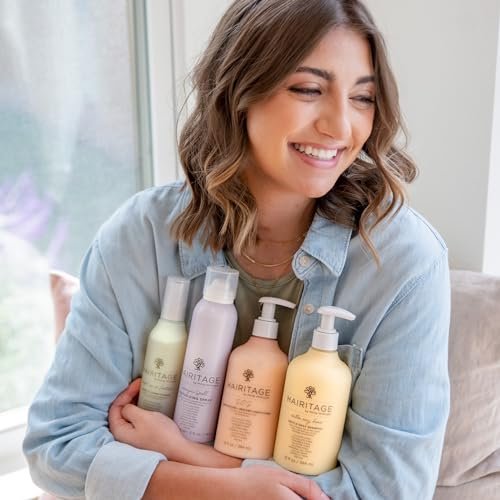 Hairitage Cleanse + Style Dry Shampoo Set - Lazy Day Dry Shampoo & Texturizing Volume Spray for Fine Hair, Curls & Waves Avelisse