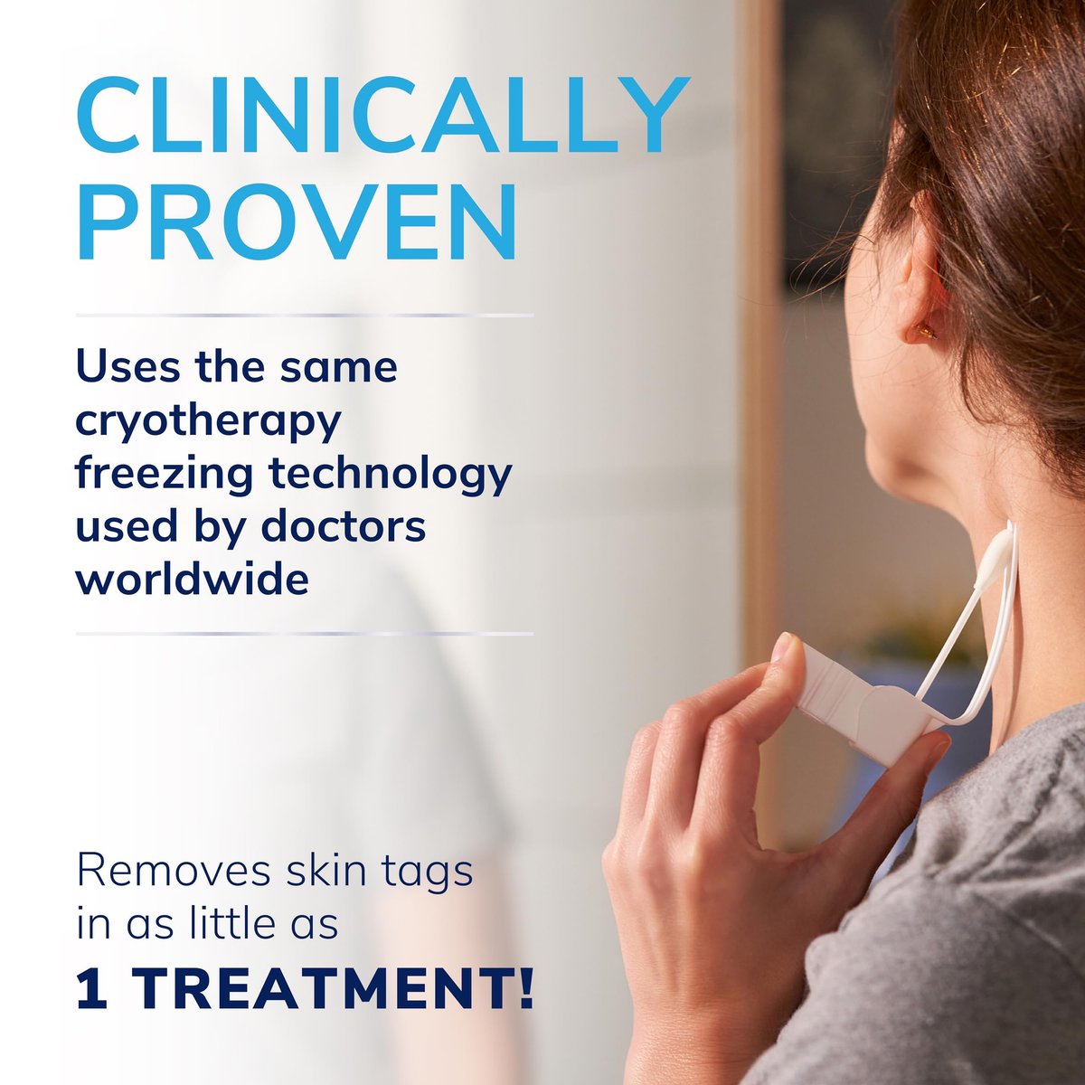 Dr. Scholl's Complete Care Skin Tag Remover Kit, 12 Treatments + Serum – Fast & Permanent Removal - görsel 5