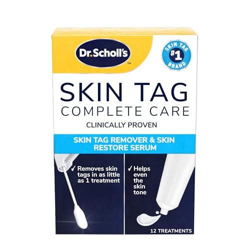 Dr. Scholl's Complete Care Skin Tag Remover Kit, 12 Treatments + Serum – Fast & Permanent Removal - görsel 2
