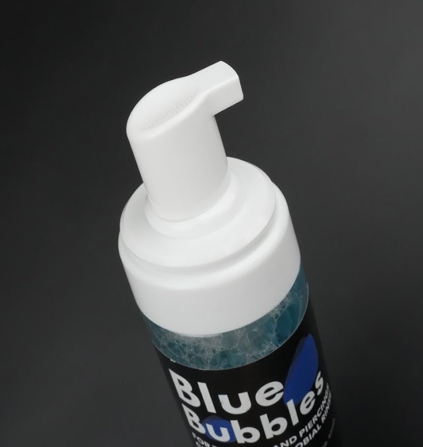 DGT 8.5oz Blue Bubbles Foaming Aftercare Tattoo Soap – Gentle, Moisturizing & Vegan Tattoo and Piercing Cleanser - görsel 6