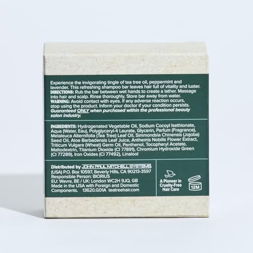 Tea Tree Special Shampoo Bar - Deep Cleansing for Oily Hair & Scalp, 2.8 oz - görsel 13
