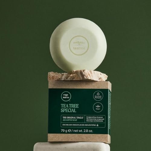 Tea Tree Special Shampoo Bar - Deep Cleansing for Oily Hair & Scalp, 2.8 oz - görsel 9