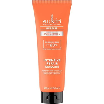 Sukin Haircare Bond Build Intensive Repair Masque - 200 ml | Restore Damaged Hair