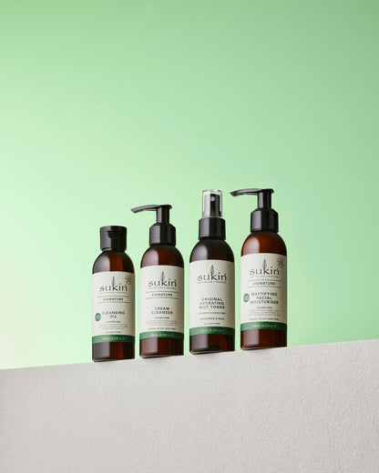 Sukin Signature Cleansing Oil for All Skin Types, 4.23 fl oz (125 ml)