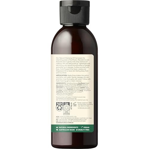 Sukin Signature Cleansing Oil for All Skin Types, 4.23 fl oz (125 ml) - görsel 6