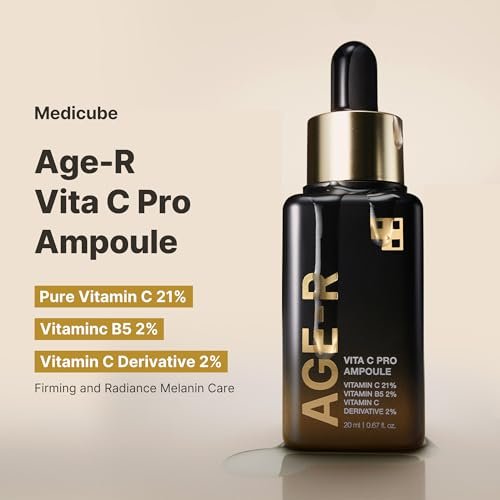 Medicube Age-R Vita C Pro Ampoule - Vitamin C Serum for Pigmentation, Uneven Skin Tone, and Hydration Avelisse
