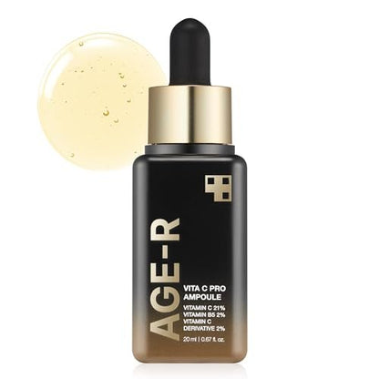 Medicube Age-R Vita C Pro Ampoule - Vitamin C Serum for Pigmentation, Uneven Skin Tone, and Hydration Avelisse