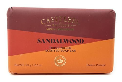 Castelbel Porto for Men Sandalwood Scented Luxury Soap, 10.5 oz - görsel 2