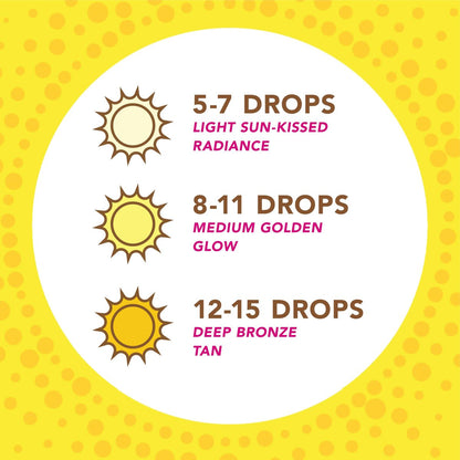 Jergens Natural Glow Instant Sun Drops - Sunless Tanning Drops for Face and Body - Oil Free - 1 Fl Oz Avelisse