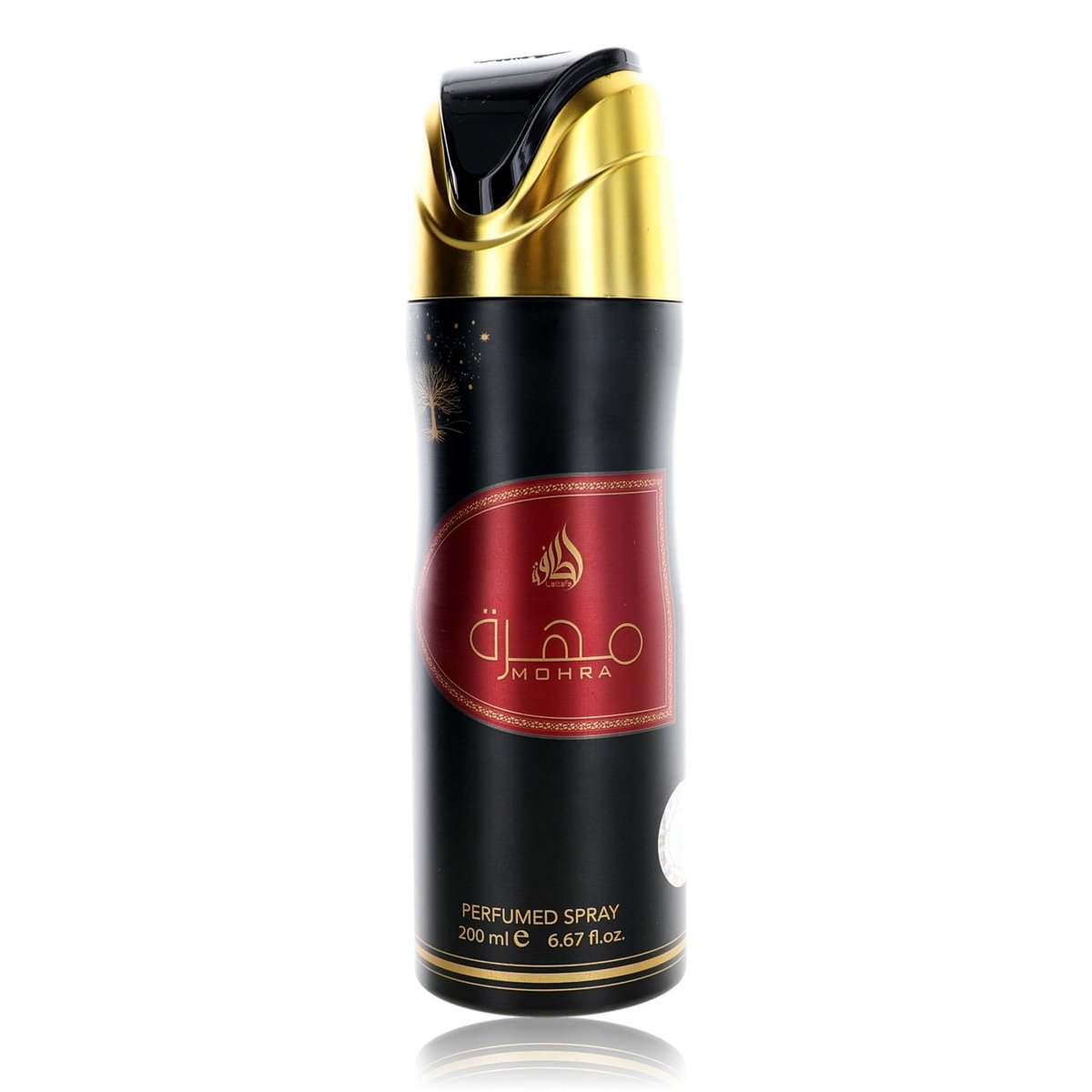 Lattafa Mohra Perfumed Deodorant Spray for Women – 6.7 oz Long-Lasting Unisex Fragrance - görsel 1
