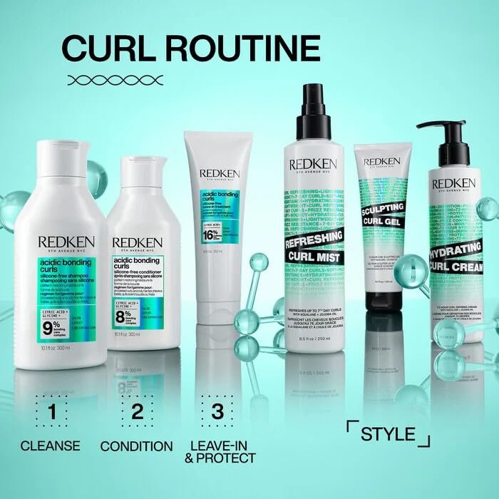 Redken Sculpting Curl Gel – 72-Hour Strong Hold, Crunch-Free & Flake-Free, Frizz Control for Defined Curls, 8.5 oz Avelisse
