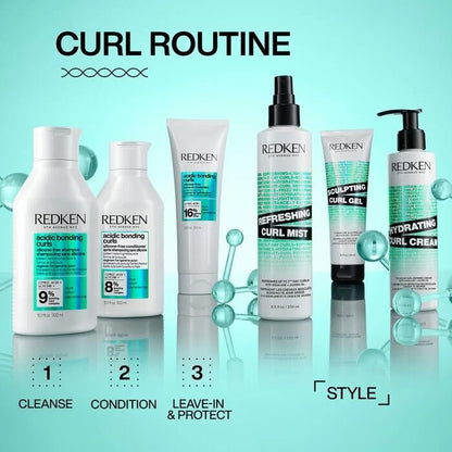 Redken Sculpting Curl Gel – 72-Hour Strong Hold, Crunch-Free & Flake-Free, Frizz Control for Defined Curls, 8.5 oz Avelisse
