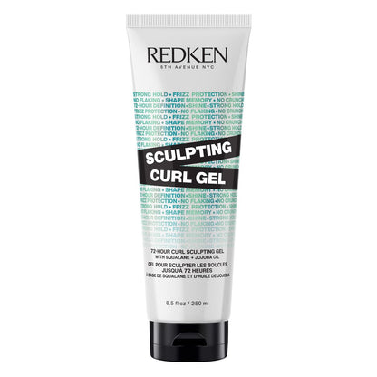 Redken Sculpting Curl Gel – 72-Hour Strong Hold, Crunch-Free & Flake-Free, Frizz Control for Defined Curls, 8.5 oz Avelisse