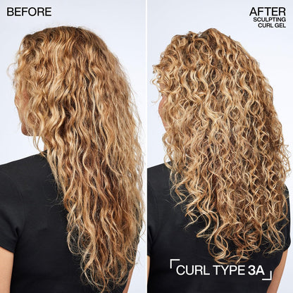 Redken Sculpting Curl Gel – 72-Hour Strong Hold, Crunch-Free & Flake-Free, Frizz Control for Defined Curls, 8.5 oz Avelisse