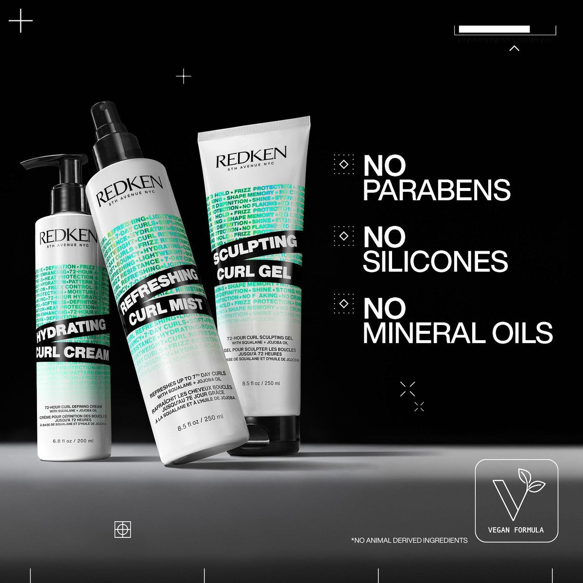 Redken Curl Refreshing Spray for Curly and Coily Hair - Hydrates & Defines Up to 7th-Day Curls, Silicone-Free, 8.5 Fl Oz Avelisse