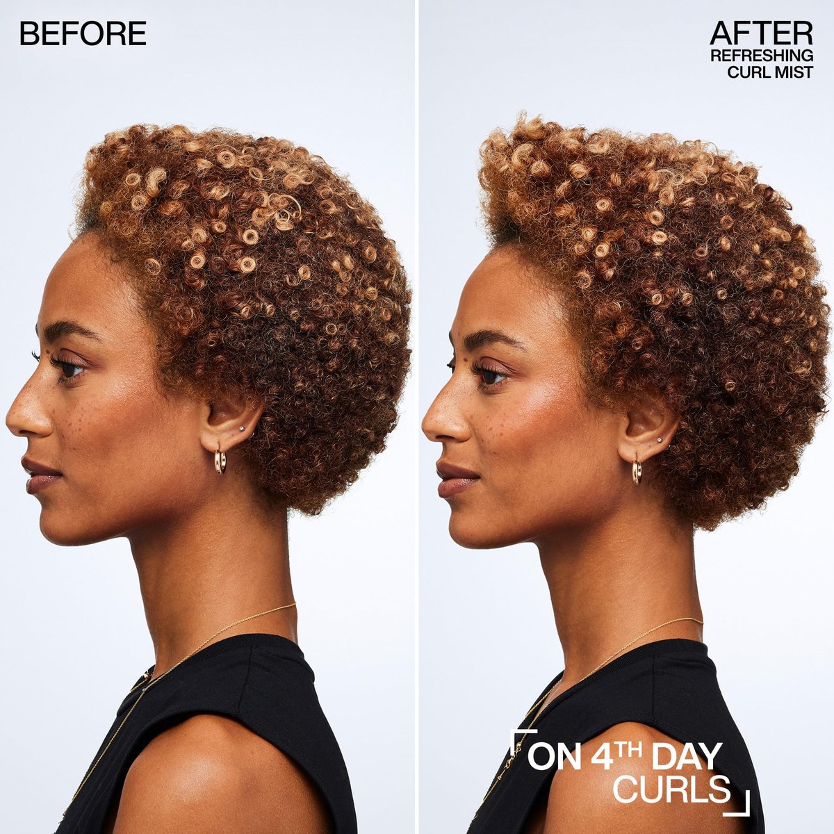Redken Curl Refreshing Spray for Curly and Coily Hair - Hydrates & Defines Up to 7th-Day Curls, Silicone-Free, 8.5 Fl Oz Avelisse