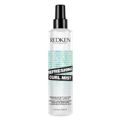 Redken Curl Refreshing Spray for Curly and Coily Hair - Hydrates & Defines Up to 7th-Day Curls, Silicone-Free, 8.5 Fl Oz Avelisse