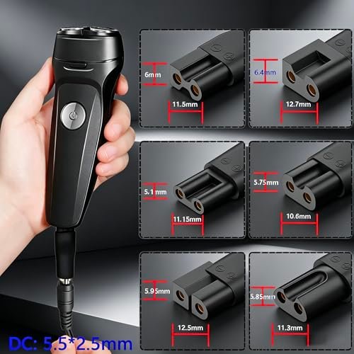 7-Pack 5V USB Charging Cord Set for Hair Clippers, Trimmers, Shavers & Beauty Devices - görsel 11