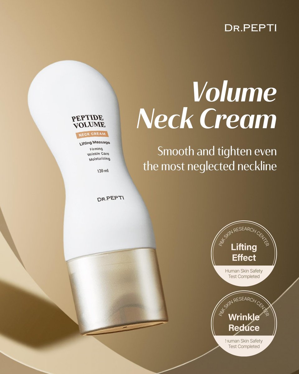 DR. PEPTI Neck Firming Cream with Built-In Gua Sha Massager – 25 Peptides & Collagen for Turkey Neck, Tech Neck & Crepey Skin – Tightening & Lifting Neck Cream, 4.2 fl oz Avelisse