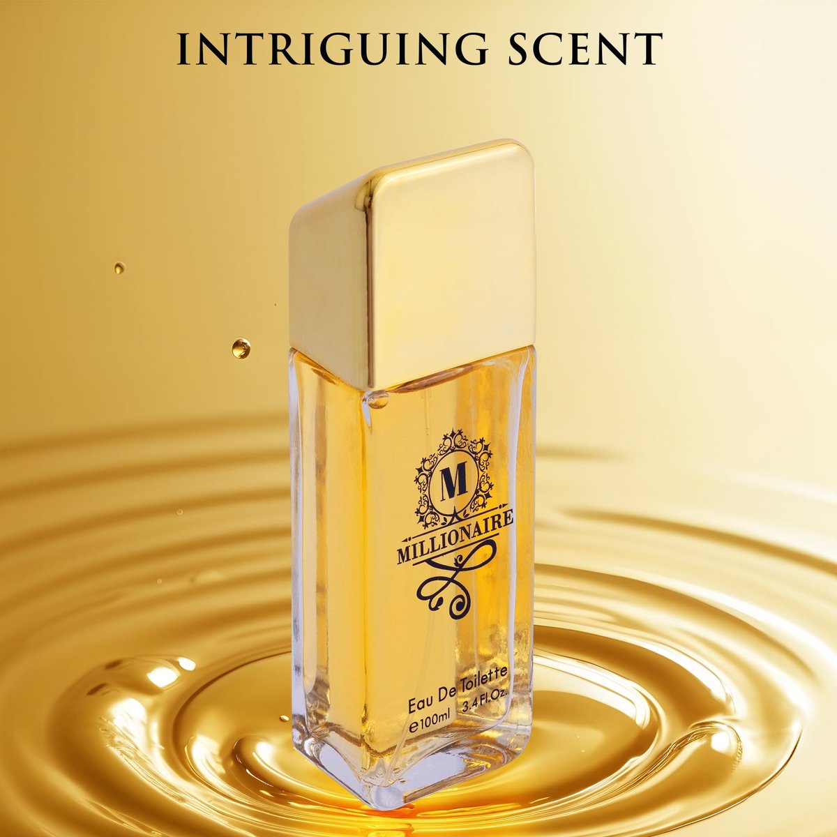 URBAN COLLECTION Millionaire Eau De Toilette for Men - Citrus, Woody & Spicy Blend with Orange, Grapefruit & Mint - Vegan & Cruelty-Free - 100ml Avelisse