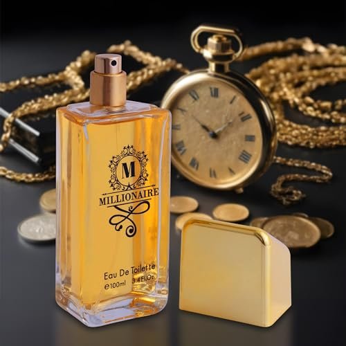 URBAN COLLECTION Millionaire Eau De Toilette for Men - Citrus, Woody & Spicy Blend with Orange, Grapefruit & Mint - Vegan & Cruelty-Free - 100ml Avelisse