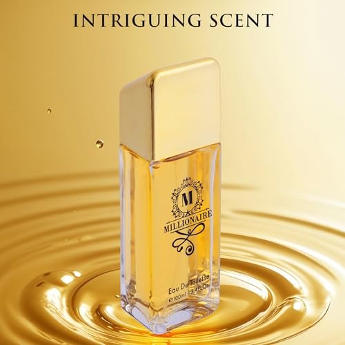 URBAN COLLECTION Millionaire Eau De Toilette for Men - Citrus, Woody & Spicy Blend with Orange, Grapefruit & Mint - Vegan & Cruelty-Free - 100ml Avelisse