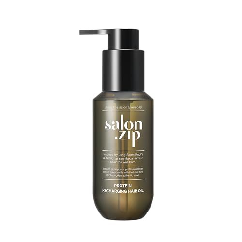 JUNG SAEM MOOL Salon.zip Protein Recharging Hair Oil - 3.38 fl.oz (100ml) - Restore & Strengthen Damaged Hair - görsel 2