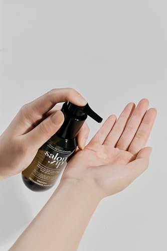 JUNG SAEM MOOL Salon.zip Protein Recharging Hair Oil - 3.38 fl.oz (100ml) - Restore & Strengthen Damaged Hair