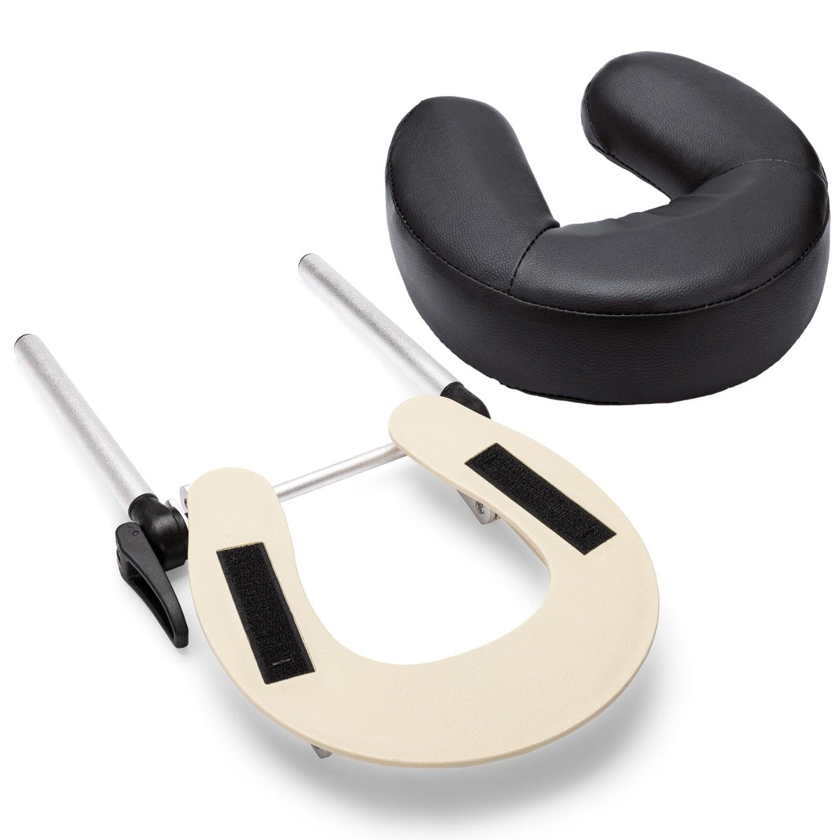 Udefineit Adjustable Massage Table Face Cradle & Pillow – Headrest Platform with Face Cushion for SPA, Bed, or Chair Avelisse