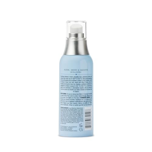 Drybar Liquid Glass High-Gloss Smoothing Blowout Cream - Reduces Frizz, Smooths & Shines, Heat Protectant up to 450°F, 3.38 Fl Oz Avelisse