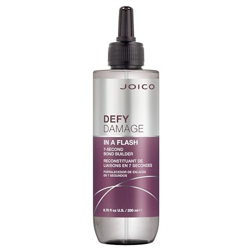 Joico Defy Damage In A Flash 7-Second Bond Building Hair Treatment - Liquid Keratin, Color-Safe, 6.76 Fl Oz Avelisse