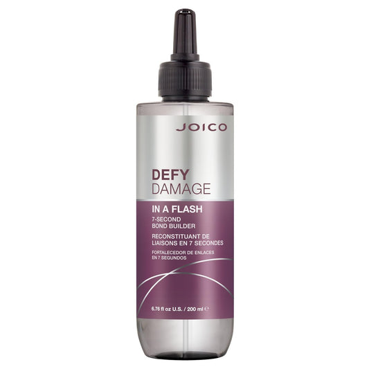 Joico Defy Damage In A Flash 7-Second Bond Building Hair Treatment - Liquid Keratin, Color-Safe, 6.76 Fl Oz Avelisse