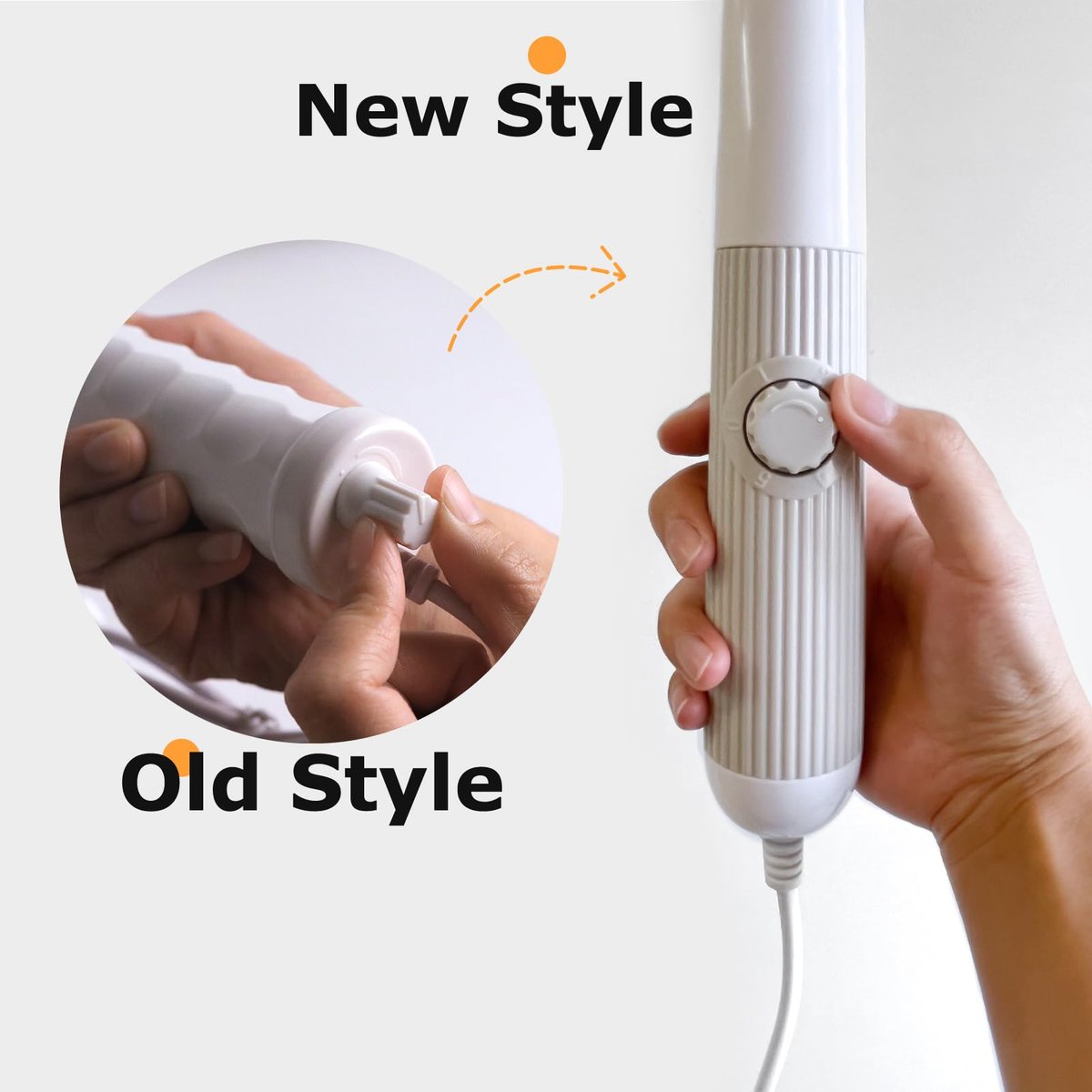DARSONVAL High Frequency Facial Wand - Professional Micro-Care Skin Treatment Device (White) Avelisse