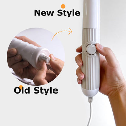 DARSONVAL High Frequency Facial Wand - Professional Micro-Care Skin Treatment Device (White) Avelisse