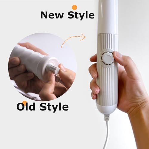 DARSONVAL High Frequency Facial Wand - Professional Micro-Care Skin Treatment Device (White) Avelisse
