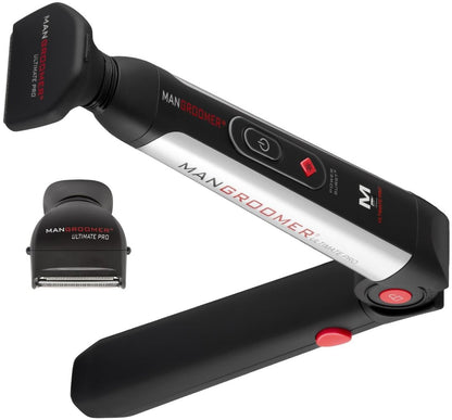 MANGROOMER Ultimate PRO Back Hair Shaver - New 7th Generation Wide Blade Attachment Head with Shock Absorber Neck (Replacement Head Only) Avelisse