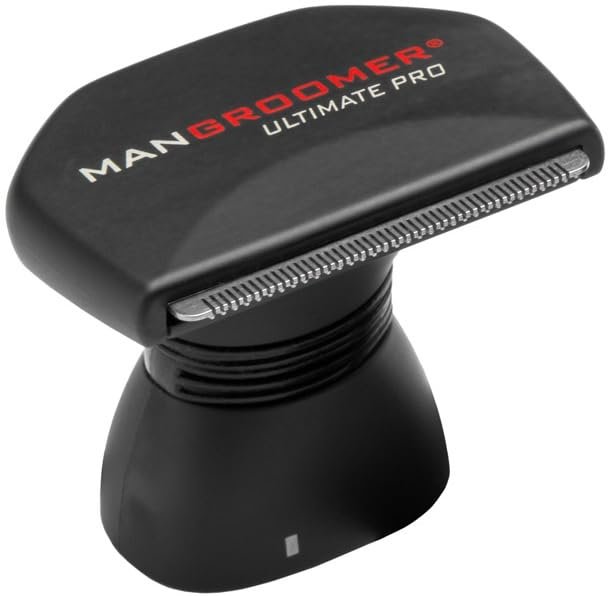 MANGROOMER Ultimate PRO Back Hair Shaver - New 7th Generation Wide Blade Attachment Head with Shock Absorber Neck (Replacement Head Only) Avelisse